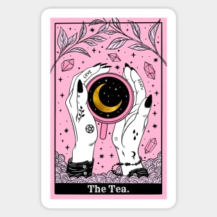 Tarot card the Tea Sticker